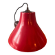 Red metal bell pendant from the 80s