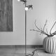 Bauhaus vintage two-light floor lamp