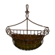 Iron wall planter
