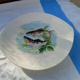 6 flat oval plates Salins