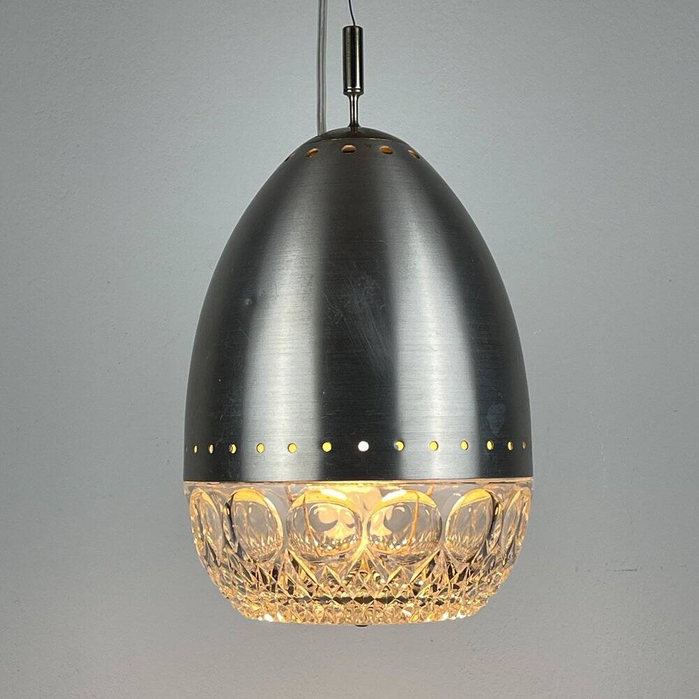 Modern Italian glass pendant from the mid-century, 1960s.