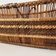 Pot cover in wicker and rattan