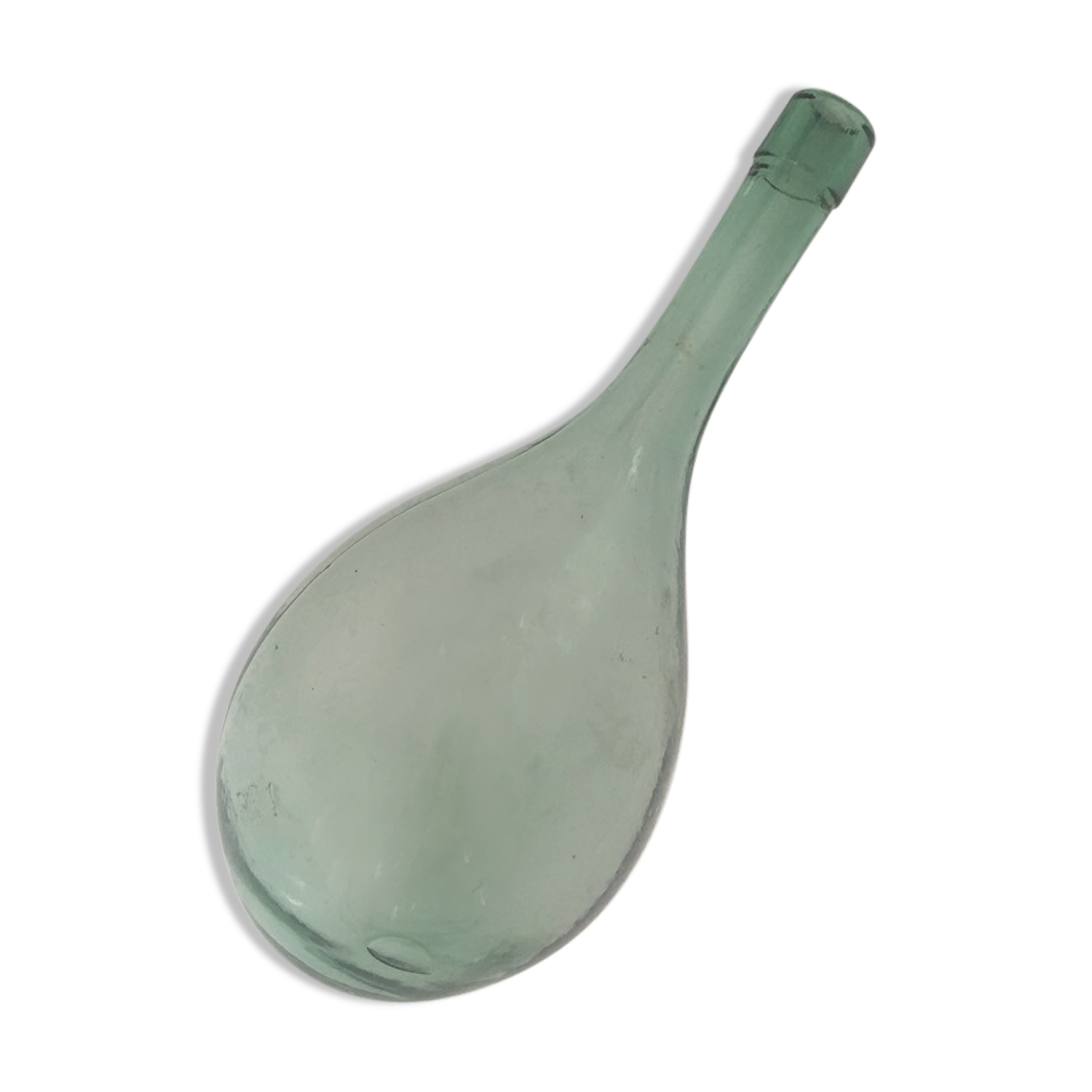 Demijohn in the shape of a drop.