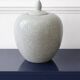 XL ceramic pot with crackle effect