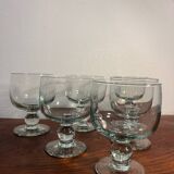Coupe en verre bullé