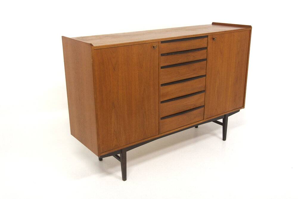 Scandinavian teak sideboard, Sweden, 1960.