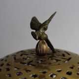 Bronze elephant lamp