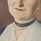 Oil portrait old woman 1939