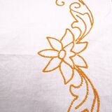 Doily or table path or center of table embroidered around 1970