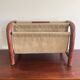 Vintage Wooden Newspaper Stand