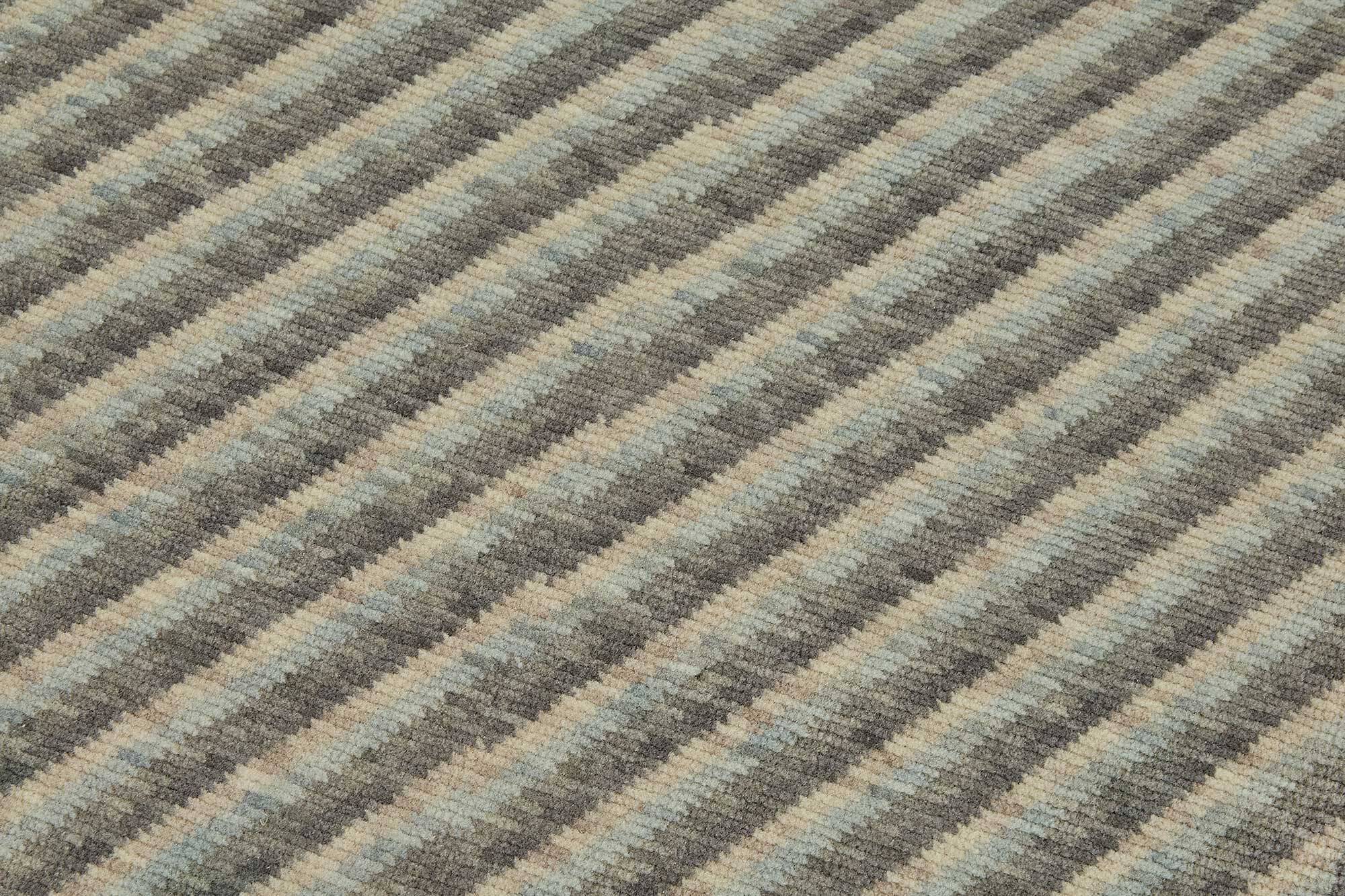 Turkish Handcrafted Loom Oushak Rug 68 cm x 370 cm