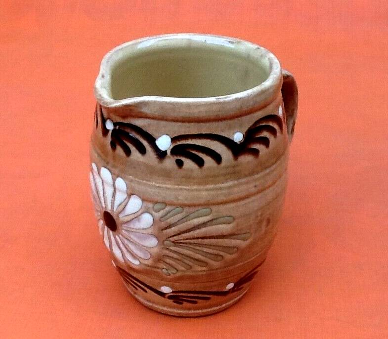 Old Pitcher / Jug Traditional Alsatian Ceramic Soufflenheim