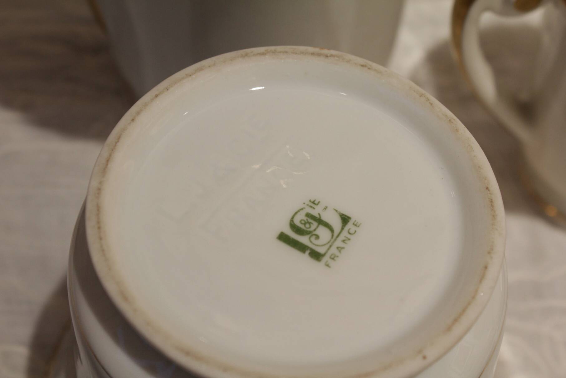 Limoges porcelain tea or coffee service circa 1950