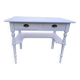 Coiffeuse, console en bois peint