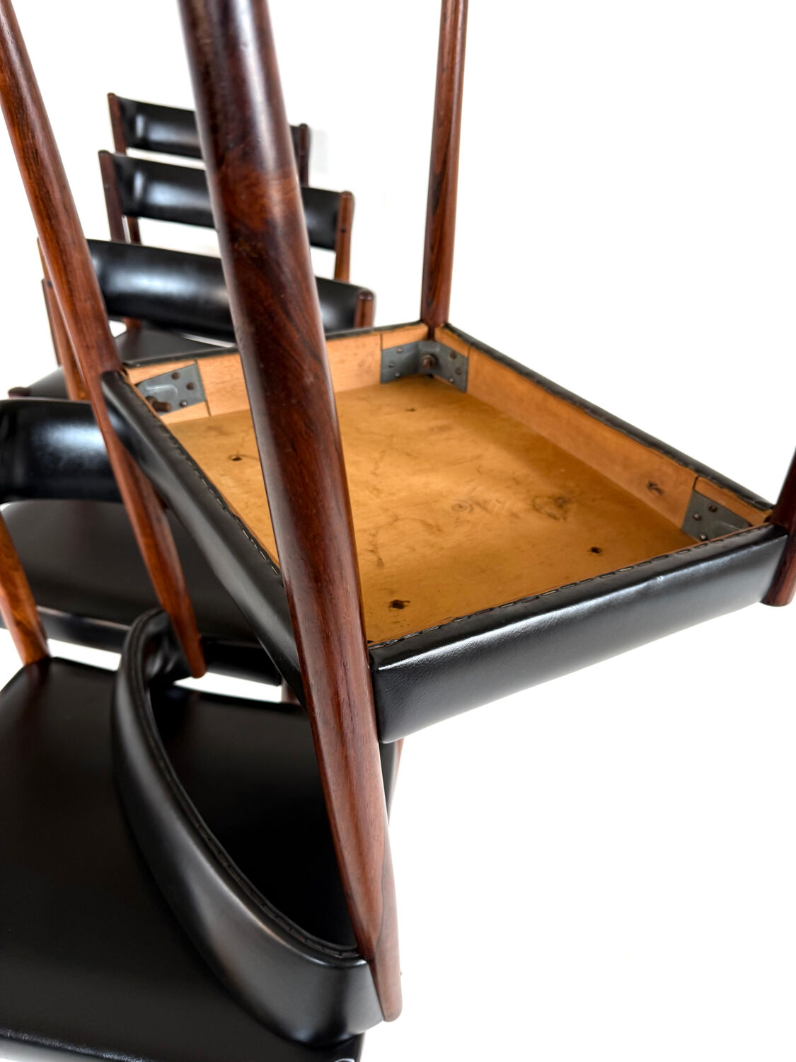 6x vintage Danish chair in Rosewood ‘60