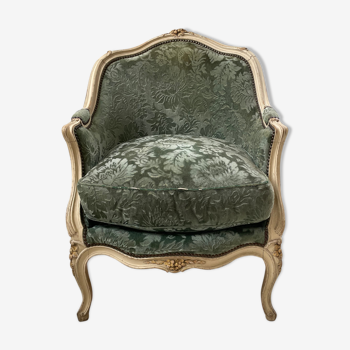 Louis XV shepherdess armchair