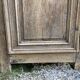Eighteenth-century Parisian armoire with one bonnetière door in raw wood.