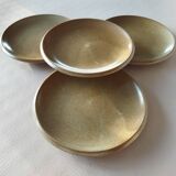 4 Brenne stoneware dessert plates