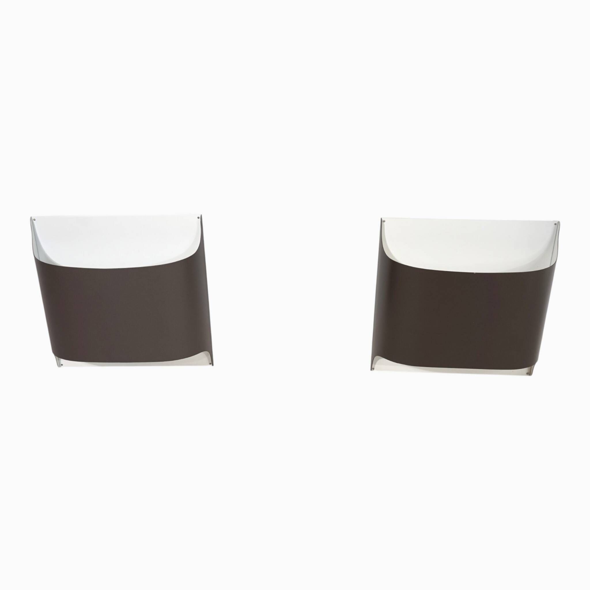 Pair of Staff 2030/31 Sconces by Rolf Krüger & Dieter Witte, 1960