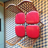 Suite 4 chaises bistrot Baumann Tacoma