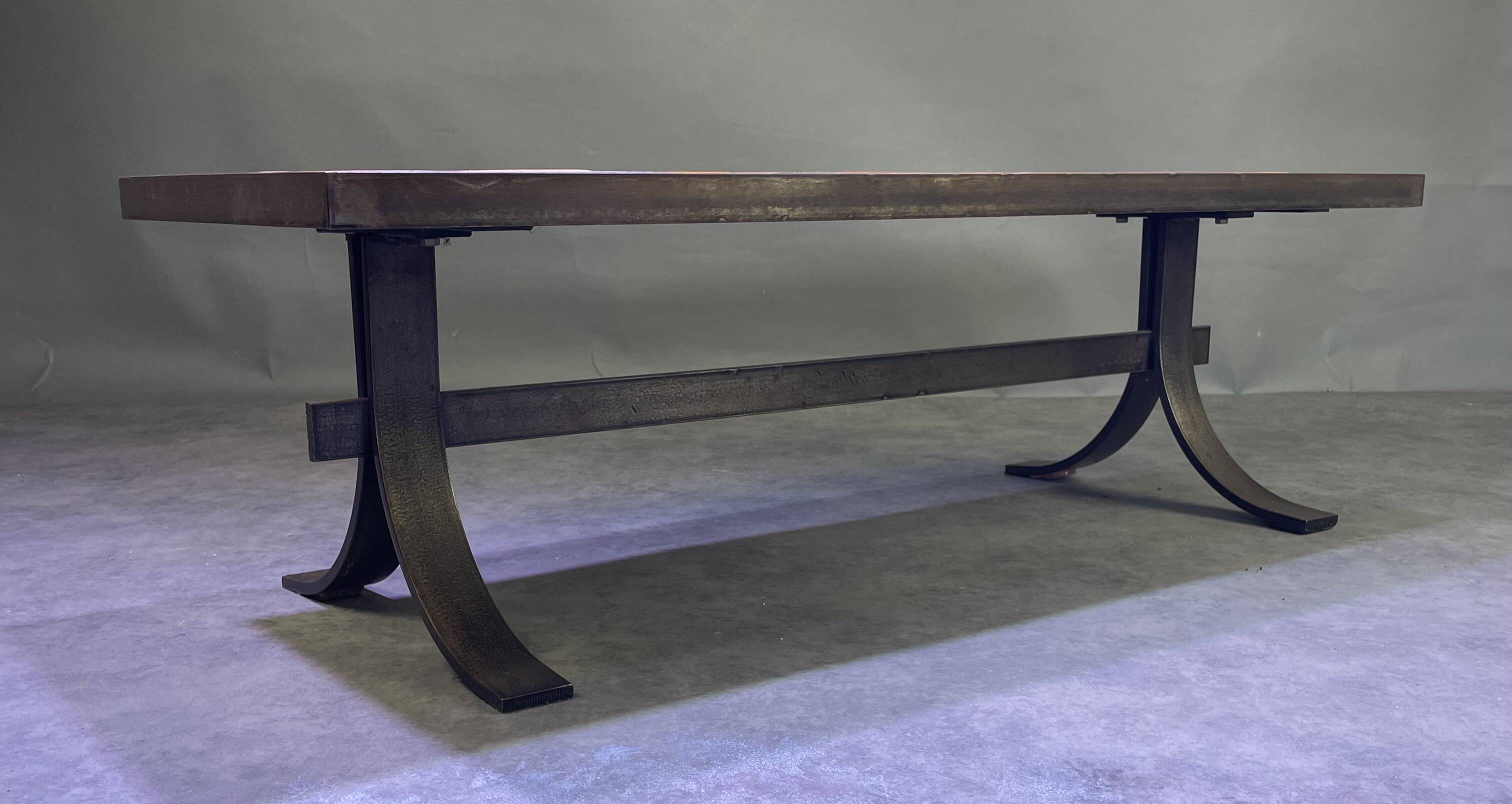 Glazed ceramic coffee table