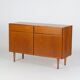 Buffet vintage en teck Omann Jun Kommode 60er Design danois 120cm