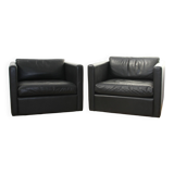 Pair of Club 1051 armchairs, Charles Pfister, Knoll