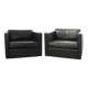 Pair of Club 1051 armchairs, Charles Pfister, Knoll
