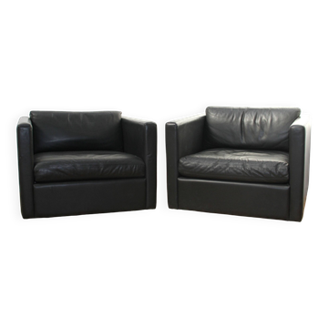 Pair of Club 1051 armchairs, Charles Pfister, Knoll