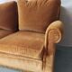 Vintage velvet sofa