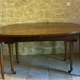 Table à manger en bois (avec rallonge) - mi XIX ème