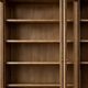 Wooden bookshelf