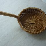 Wicker stove-shaped basket