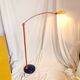 Lampadaire articulé multicolore, postmoderne, 1980