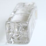 Czechoslovak bohemian crystal candle holder, 60s