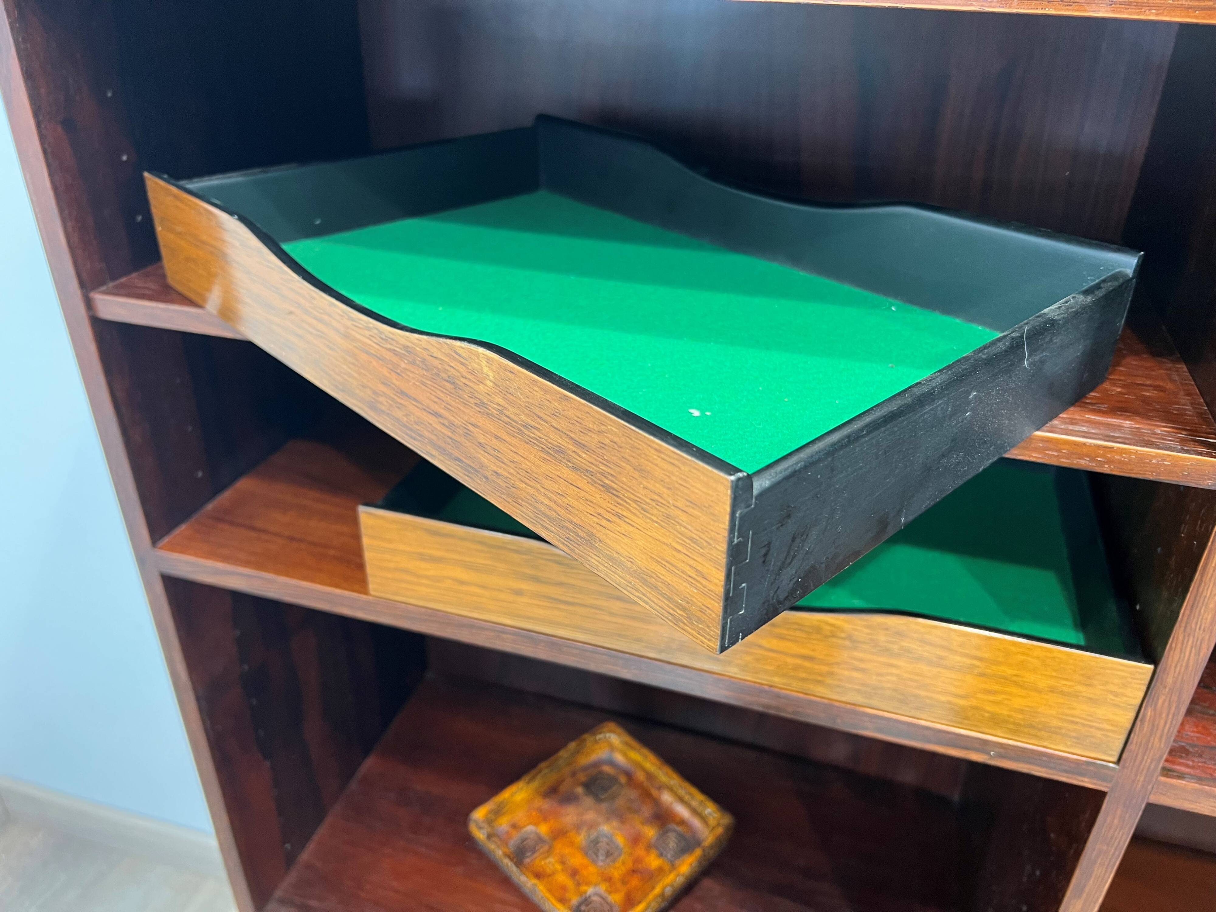 Scandinavian bookshelf in rosewood Denmark