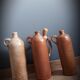 Trio of sandstone carafes with cove