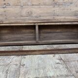bench in Burmese teak