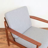 Danish teak lounge chairs, set of 2.