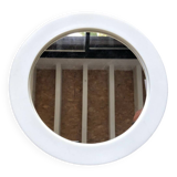 White plastic mirror from the 70s