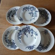 6 Terre de fer HB & Cie soup plates