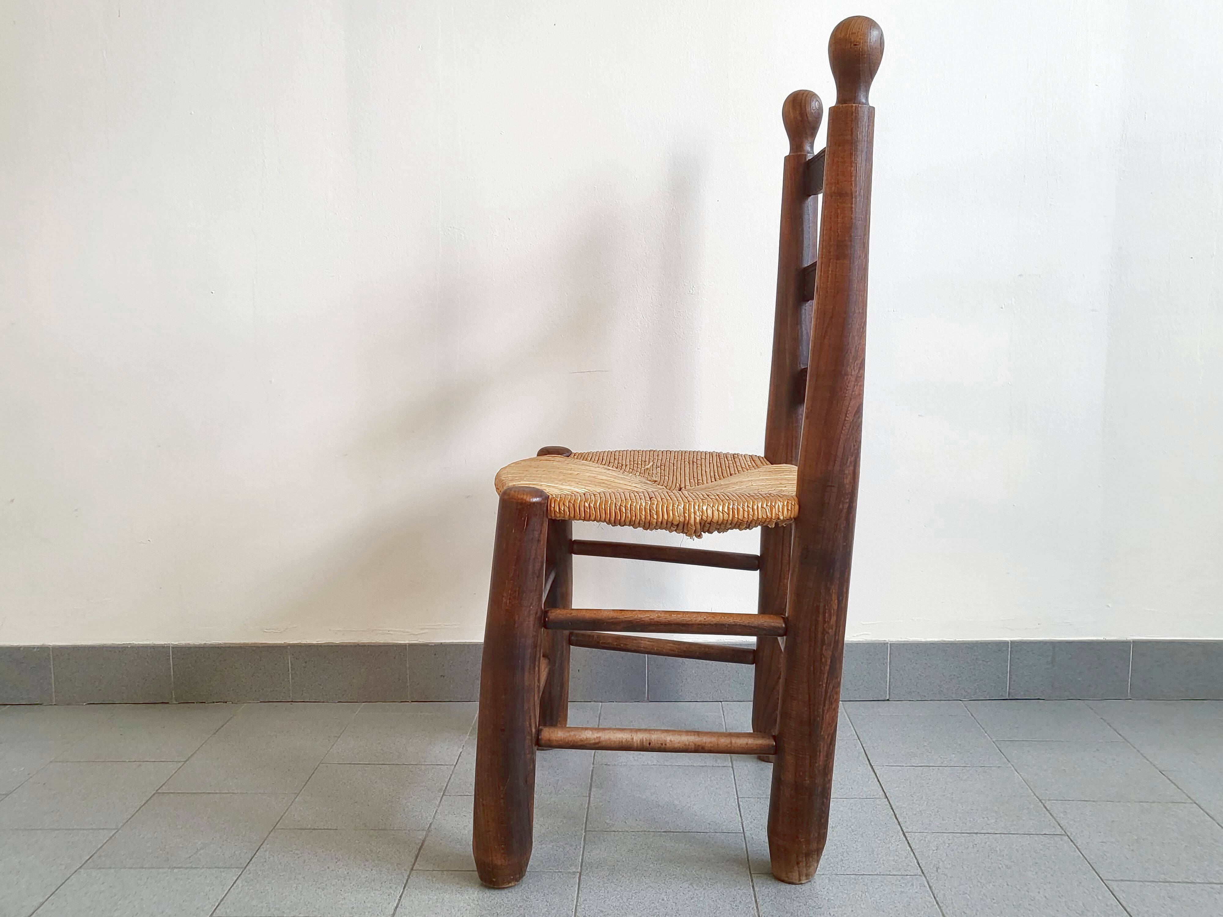 Vintage chair by Charles Dudouyt 1940