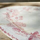 Oval ironstone dish from Creil & Montereau