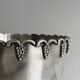 Antique champagne bucket in shiny silver metal