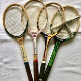 Lot of 4 vintage tennis rackets