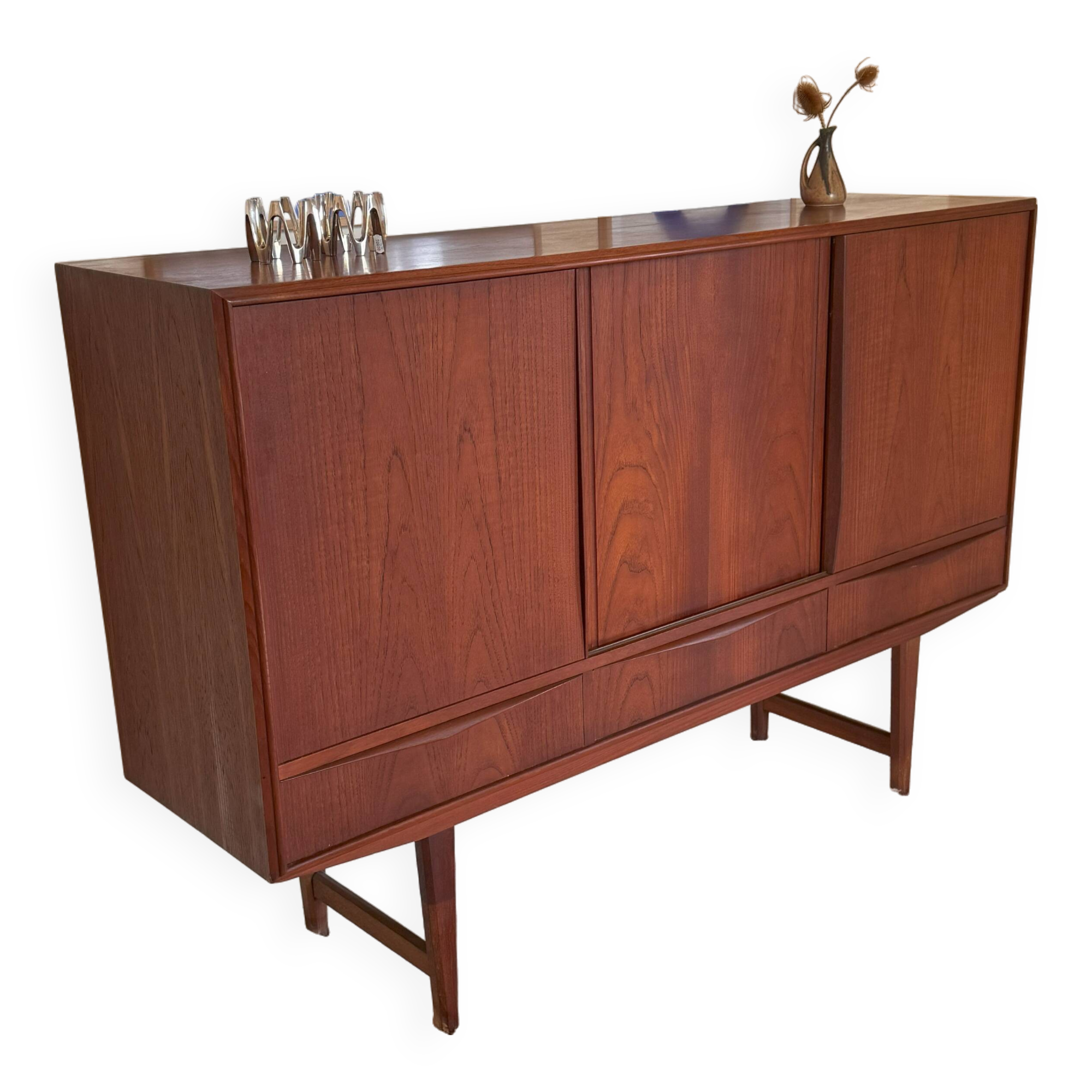 Vintage Scandinavian teak sideboard from the 1960s "Mads"