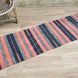 Tapis Kilim coton Années 1980