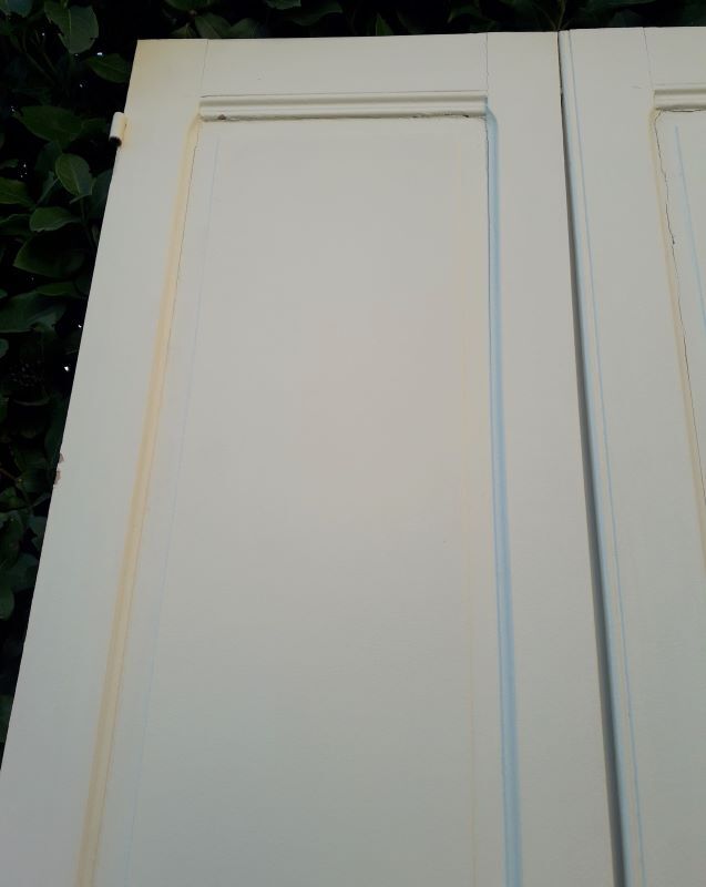 Pair of doors 218,5x92,5cm old closet