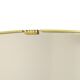 Vintage Rockabilly Freeform Mirror Gold Fifties Design 61cm