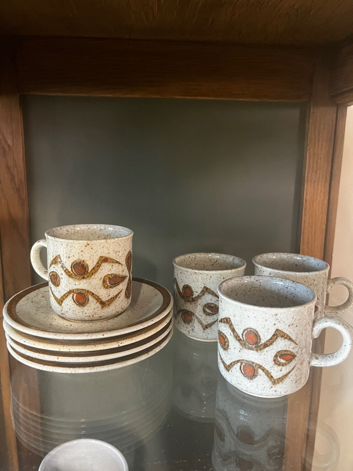 Pair of Art Deco display cabinets - 1930s
